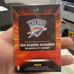 Panini Donruss Optic Express Lane Shai Gilgeous Alexander #24 OKC 24 251