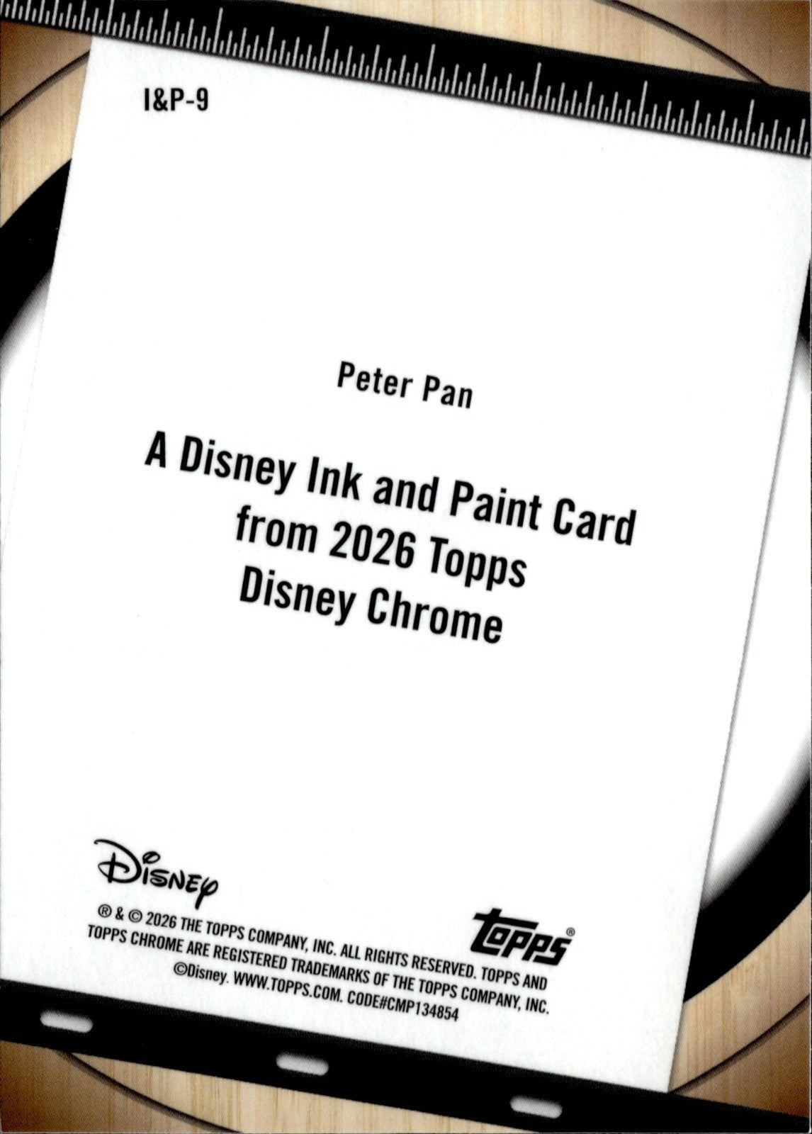Peter Pan Base Topps Chrome Disney   Disney Ink & Paint I&P 9 NM1