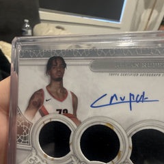 Topps 2023/24 Royalty Rayan Rupert SJS RR RC Auto Jersey 64/99 Trail Blazers3
