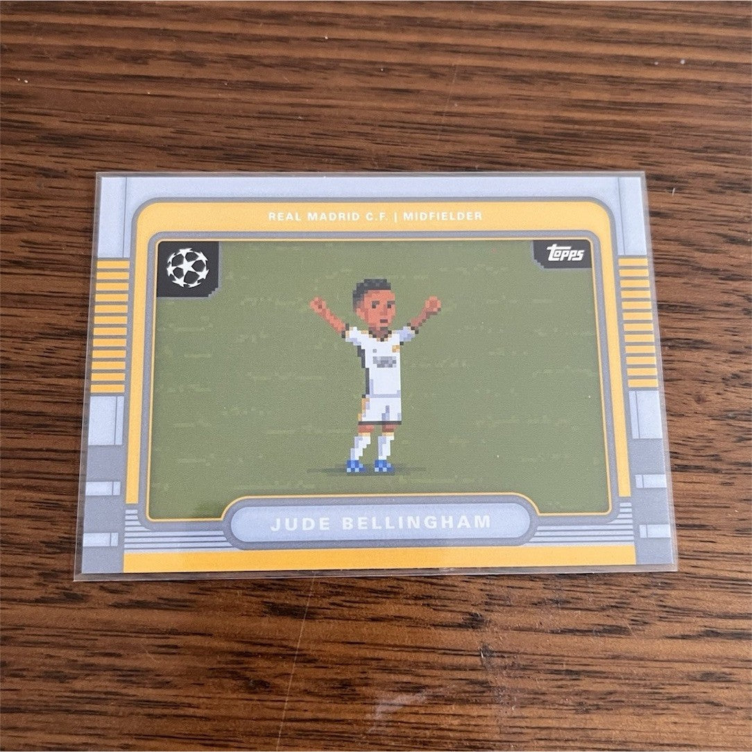 Topps Jude Bellingham Insert 8B 3 Real Madrid C.F. UEFA Champions League0