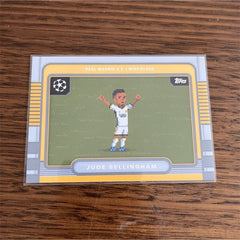 Topps Jude Bellingham Insert 8B 3 Real Madrid C.F. UEFA Champions League0