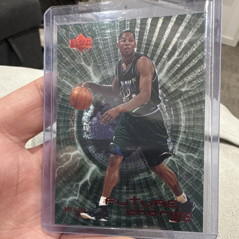 Upper Deck Ray Allen Milwaukee Bucks Future Charge Insert FC7 Basketball Card0