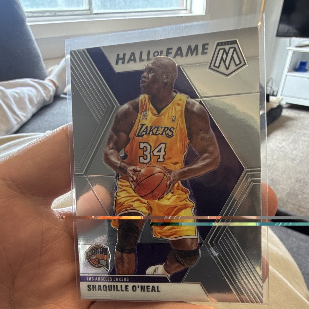 Panini 2019 20 Mosaic Hall of Fame Insert #281 Shaquille O'Neal Lakers0