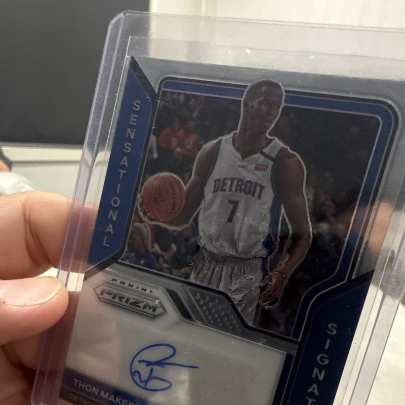 Panini Prizm 2020-21 Thon Maker Sensational Signatures Auto SS-THO3