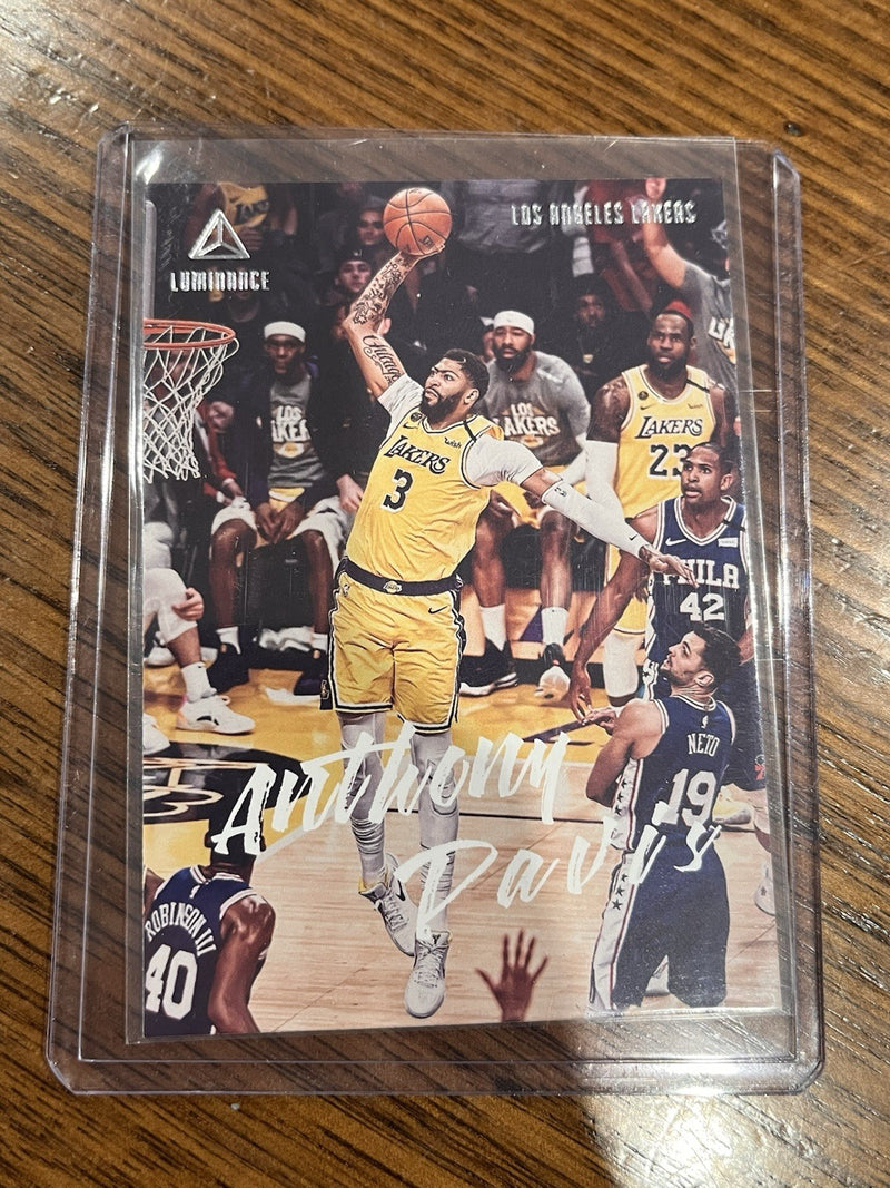 Panini 2019 20 Chronicles Luminance Base Set Anthony Davis Lakers #1571