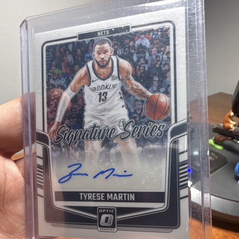 Panini Donruss Optic 2024 25 Tyrese Martin Nets Signature Series Auto SS MRN0