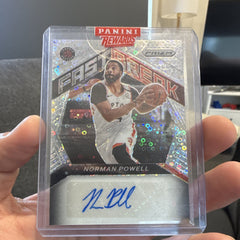 Panini Prizm 2020-21 Norman Powell Fast Break Autographs Auto FBA-NPO Raptors0
