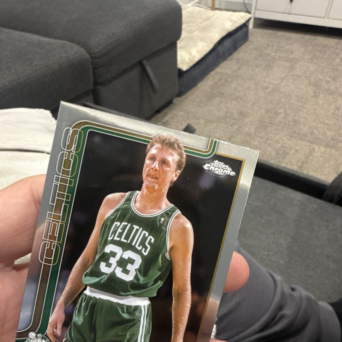 Topps Chrome Larry Bird Celtics Insert Boston Celtics #243 20252