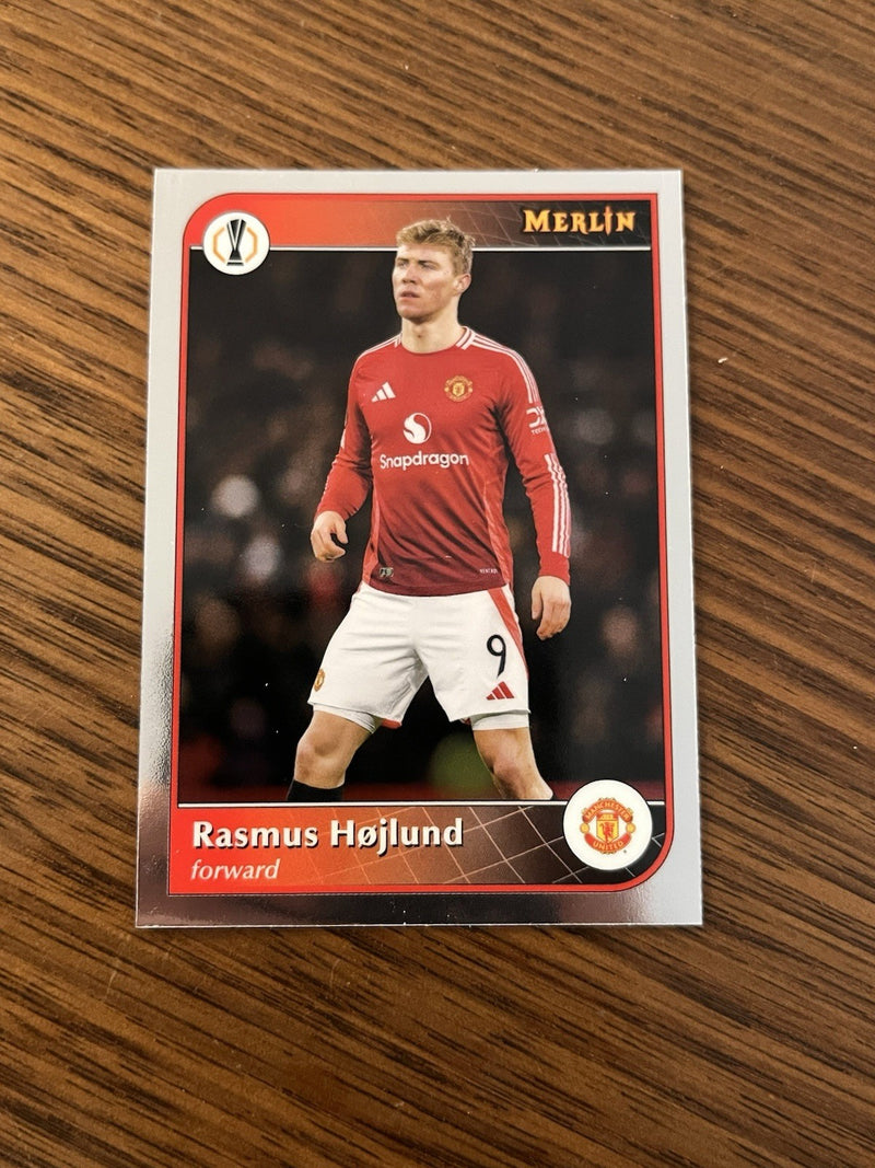 Rasmus Højlund Base Set Topps Merlin Collections UEFA Europa League 820