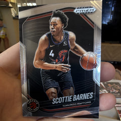 Panini Prizm Black Scottie Barnes Base 2024 25 Toronto Raptors #650