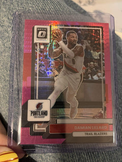 Damian Lillard Prizm Panini Donruss Optic 2022 23 #49 Trail Blazers0