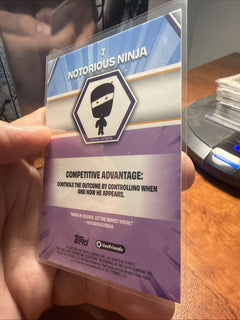 Vee friends Topps Chrome Notorious Ninja Numbered 3/1505