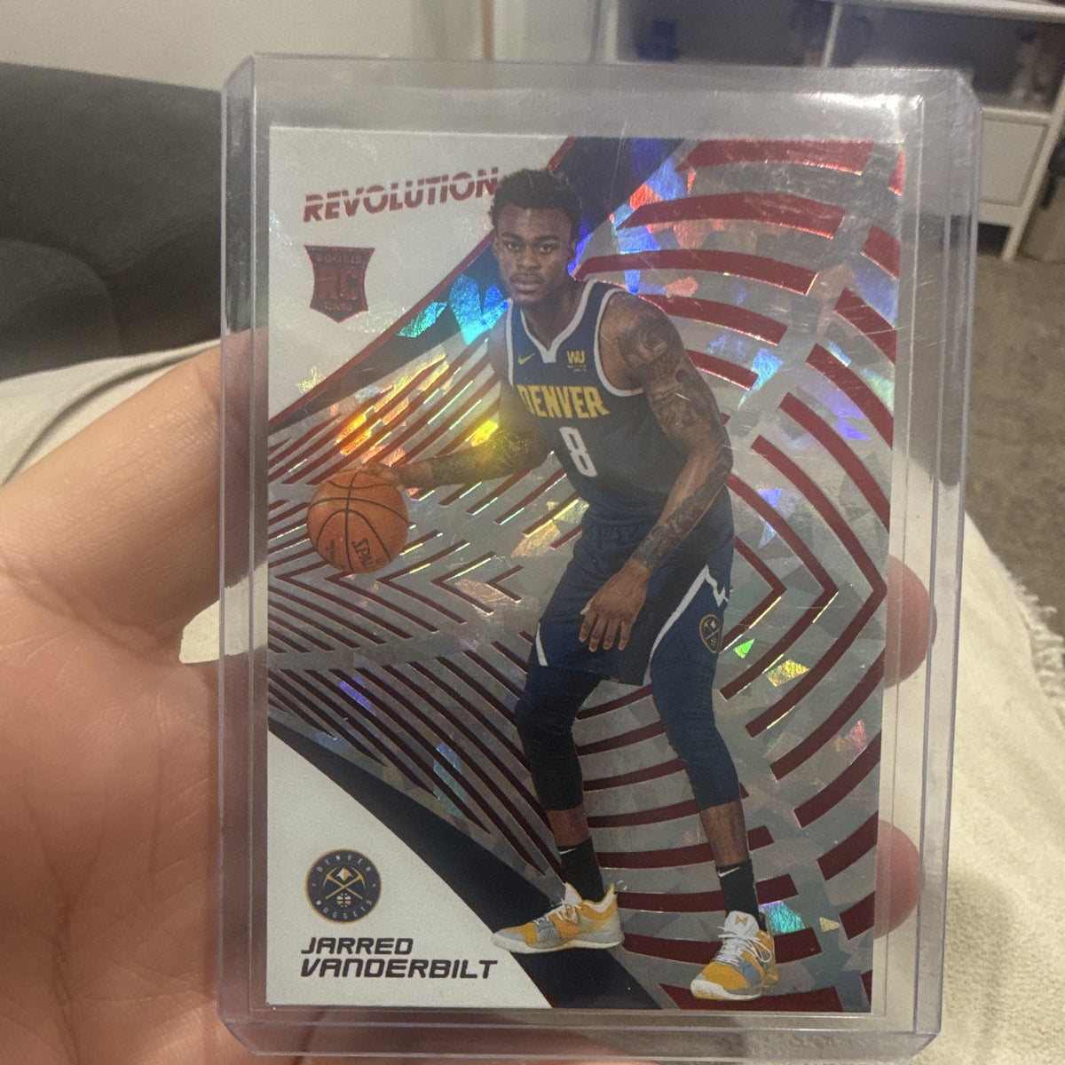 Panini Revolution 2018 19 Jarred Vanderbilt New Year Rookie Denver Nuggets 1020