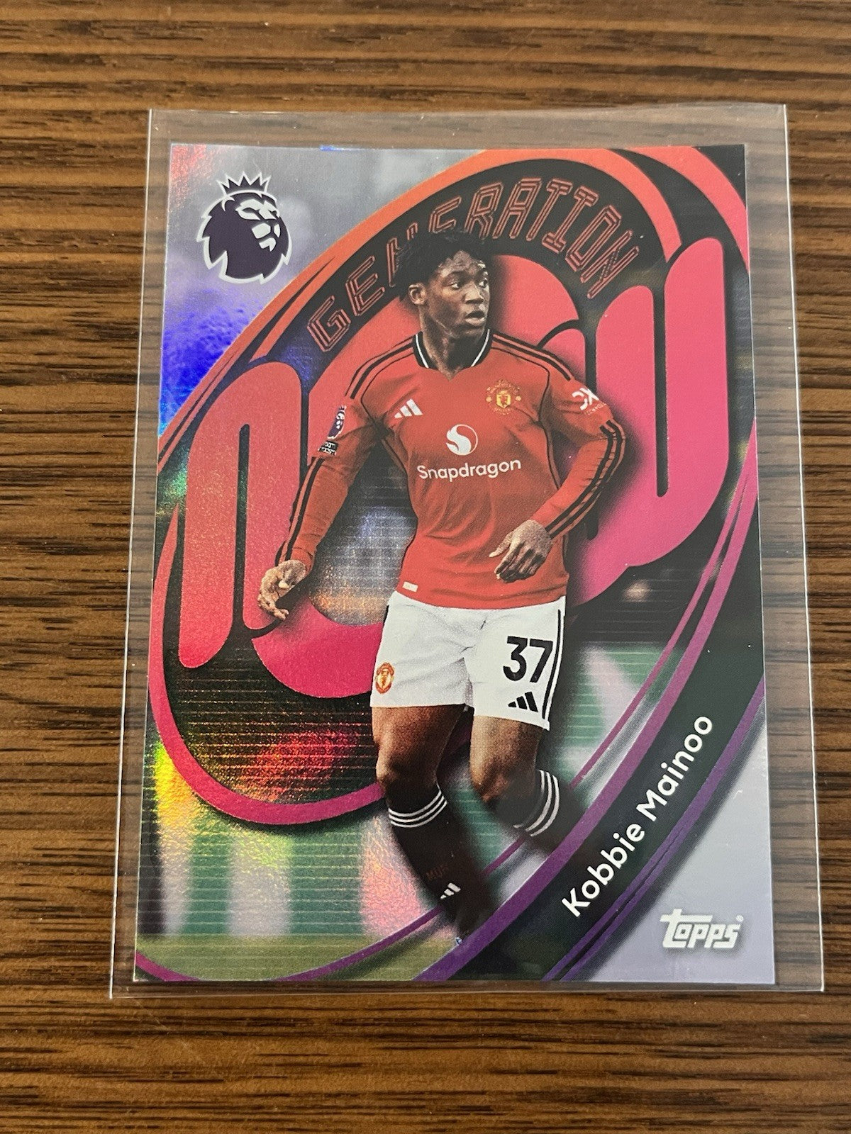 Topps Premier League 2025/26 Generation Now Insert #214 Kobbie Mainoo Man Utd1