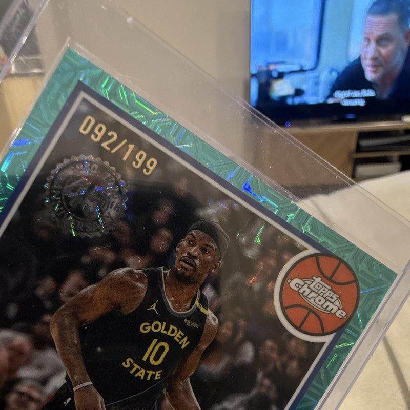 Jimmy Butler III Serial Numbered Topps Chrome NBA Warriors TC JBU 092/1992