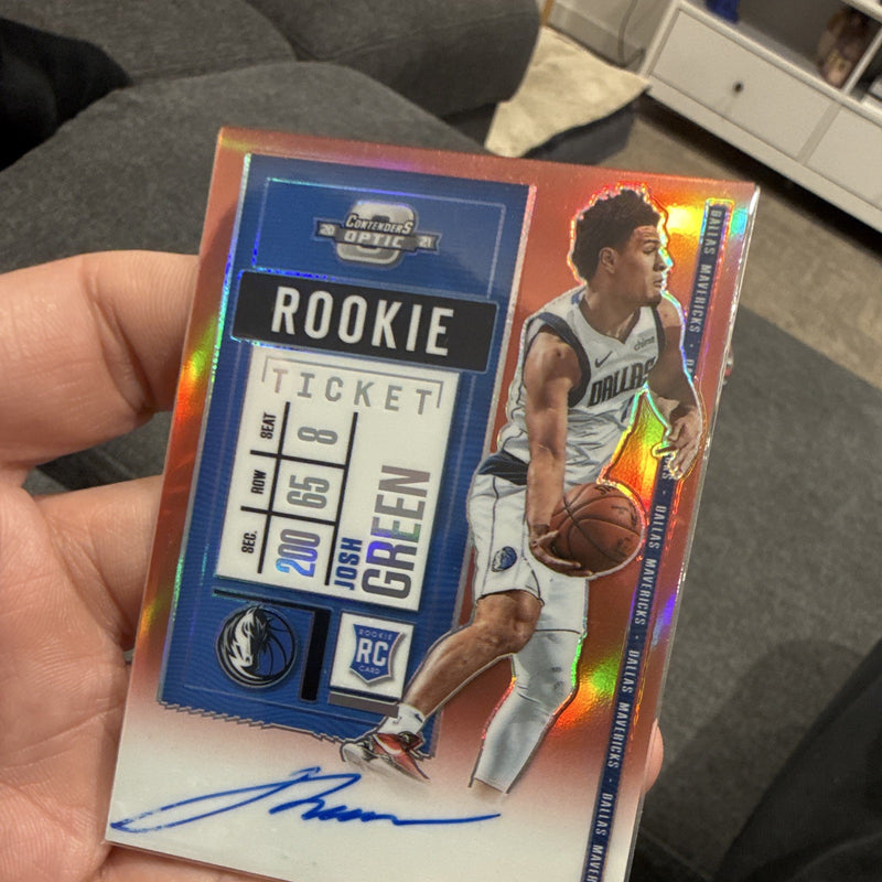 Panini Contenders Optic 2020-21 Josh Green Rookie Ticket Auto /149 #1243