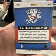 Panini 2024 25 Revolution Storm Shai Gilgeous Alexander 8 OKC Thunder1