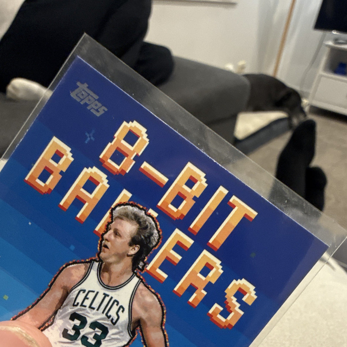 Larry Bird 8 Bit Ballers Insert Topps NBA Boston Celtics 8B 25 20252