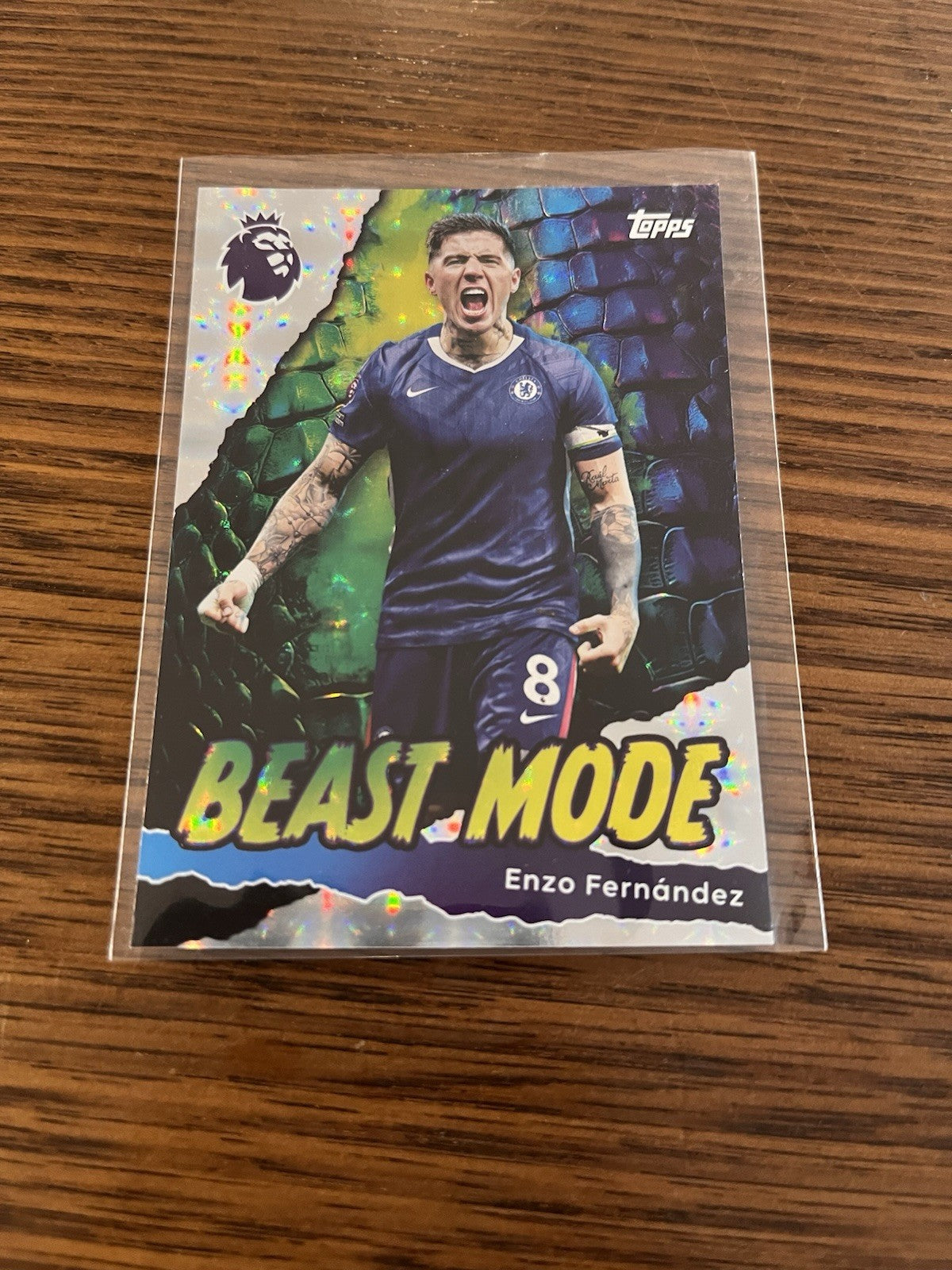 Topps Premier League 2025/26 Enzo Fernández Chelsea Beast Mode Parallel #4260