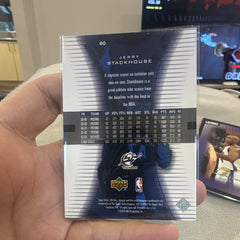 Upper Deck UD Glass Jerry Stackhouse Washington Wizards #60 2004 Base Set1