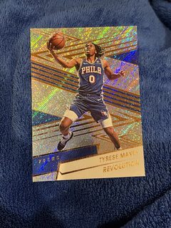 Panini 2024 25 Revolution Basketball Tyrese Maxey Parallel #35 76ers0