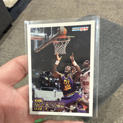 Fleer Karl Malone Base Set Utah Jazz Fleer '93 '94 1993 94 #2110
