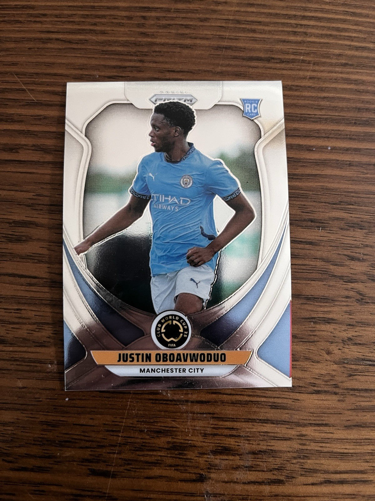 Justin Oboavwoduo Rookie Panini Prizm FIFA Club World Cup 138 Man City0