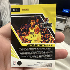 Panini Flux 2022-23 Matisse Thybulle Purple Parallel Portland 1771