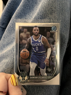 Topps Bowman Chrome 2025 Damian Lillard Milwaukee Bucks BV-810
