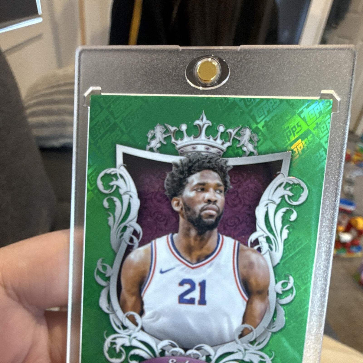 2024 Topps Chrome Roundball Royalty RR 9 Joel Embiid Philadelphia 76ers1
