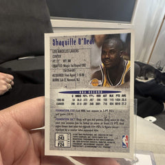 Topps Finest Foundation Insert Shaquille O'Neal Lakers #243 1996 971