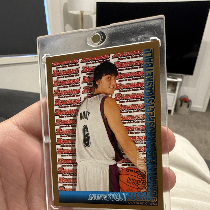 Bowman 2005-06 Draft Picks & Prospects Andrew Bogut Rookie #155 Bucks0