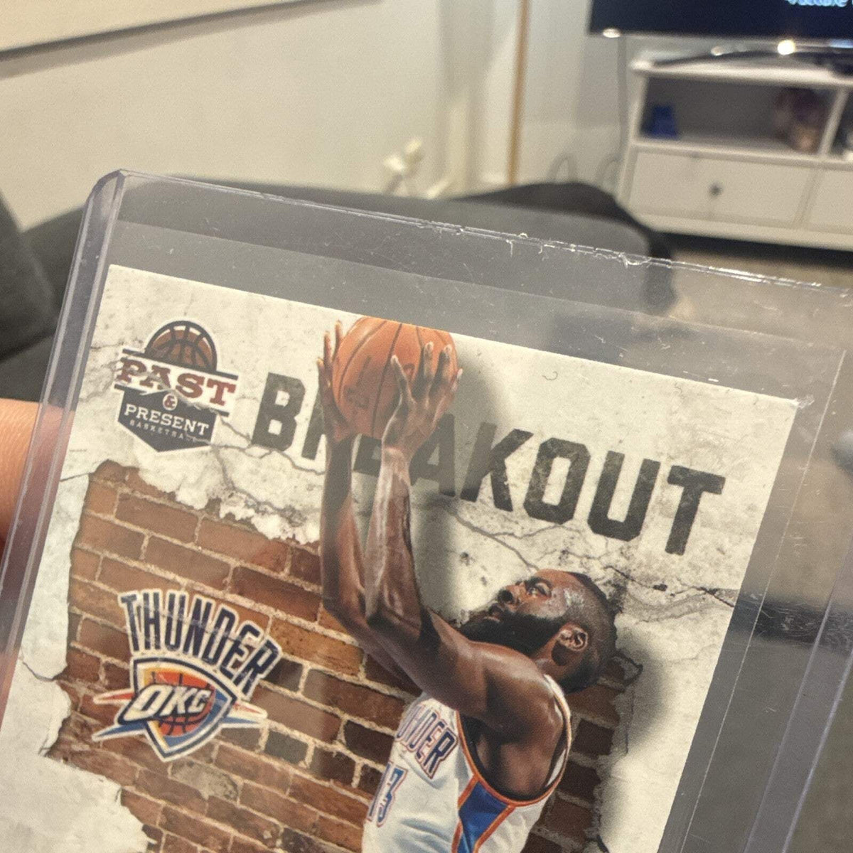 James Harden Rookie Breakout #16 Panini Past & Present 2012 OKC Thunder2