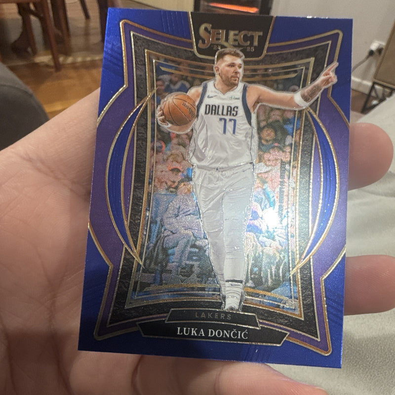 Panini 2024 25 Select Basketball Concourse Blue Luka Dončić #56 Lakers0