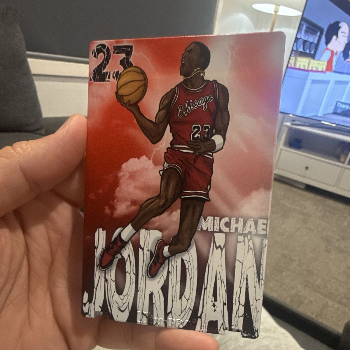 Sports Stars Michael Jordan #23 Bulls 93 94 Special Retirement w/ custom 1touch5