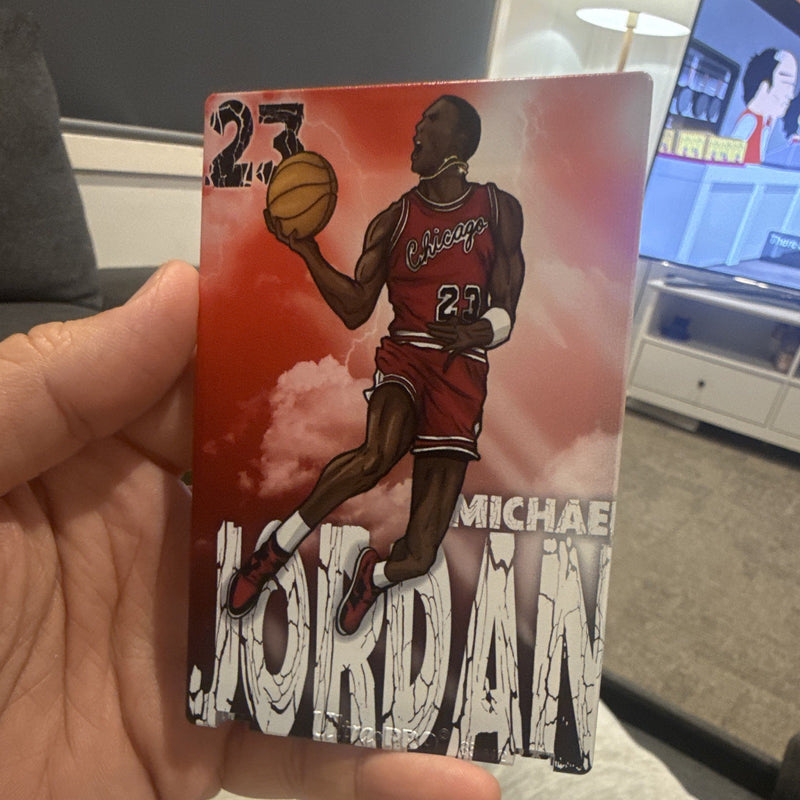 Sports Stars Michael Jordan #23 Bulls 93 94 Special Retirement w/ custom 1touch5