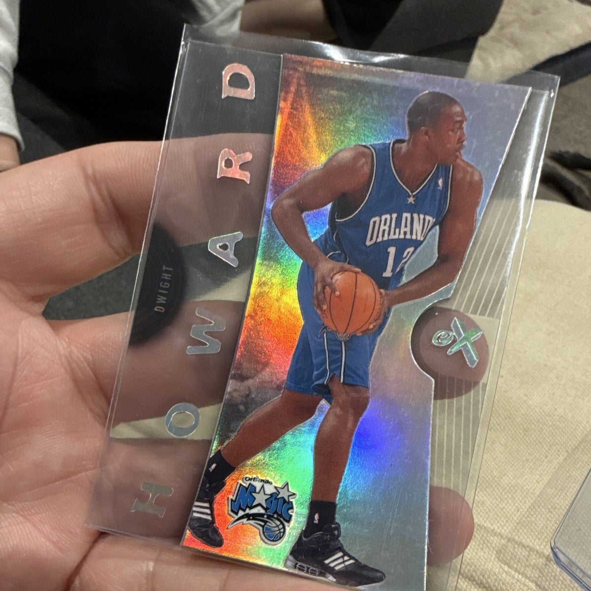 Fleer 2006 07 Fleer EX NBA EX Insert Dwight Howard Orlando Magic #282