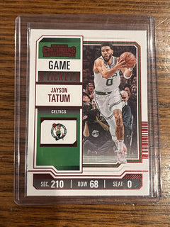 Panini Contenders 2023 24 Game Ticket Jayson Tatum Boston Celtics 771