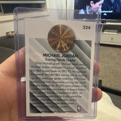 Fleer 93 94 League Leader Insert 224 Michael Jordan Chicago Bulls NBA1