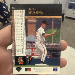 Upper Deck 1994 Mike Mussina Rookie #102 Baltimore Orioles MLB Baseball Card1