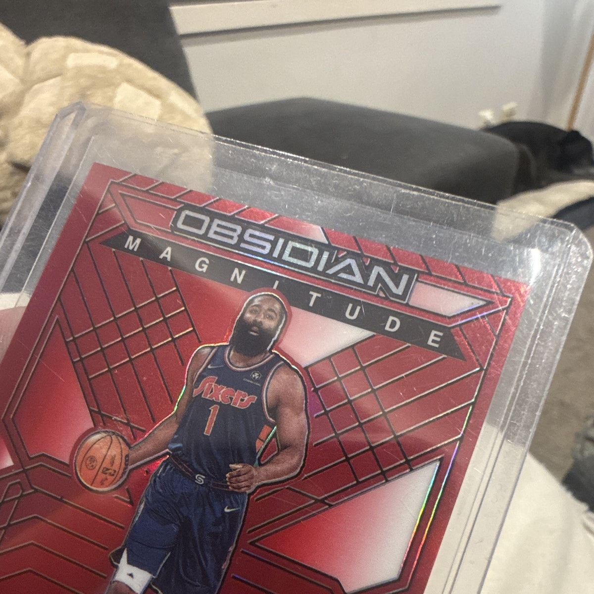 Panini Obsidian Magnitude James Harden 2021 22 #39 Philadelphia 76ers2