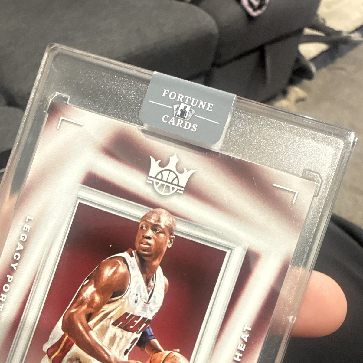 Panini Dwyane Wade 2022 23 Court Kings Legacy Portraits Auto 18/49 LP DWB2