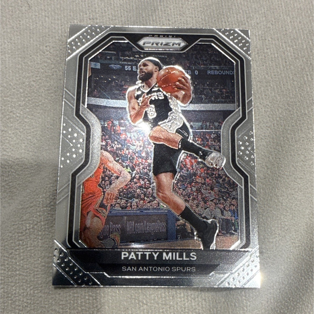 Panini Prizm 2020-21 Base Basketball Patty Mills San Antonio Spurs Card #660