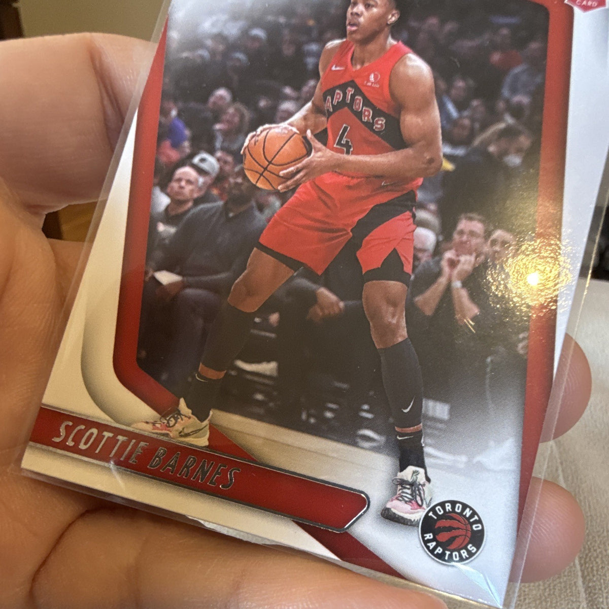 Panini Threads 2021 22 Scottie Barnes Rookie RC #82 Toronto Raptors3