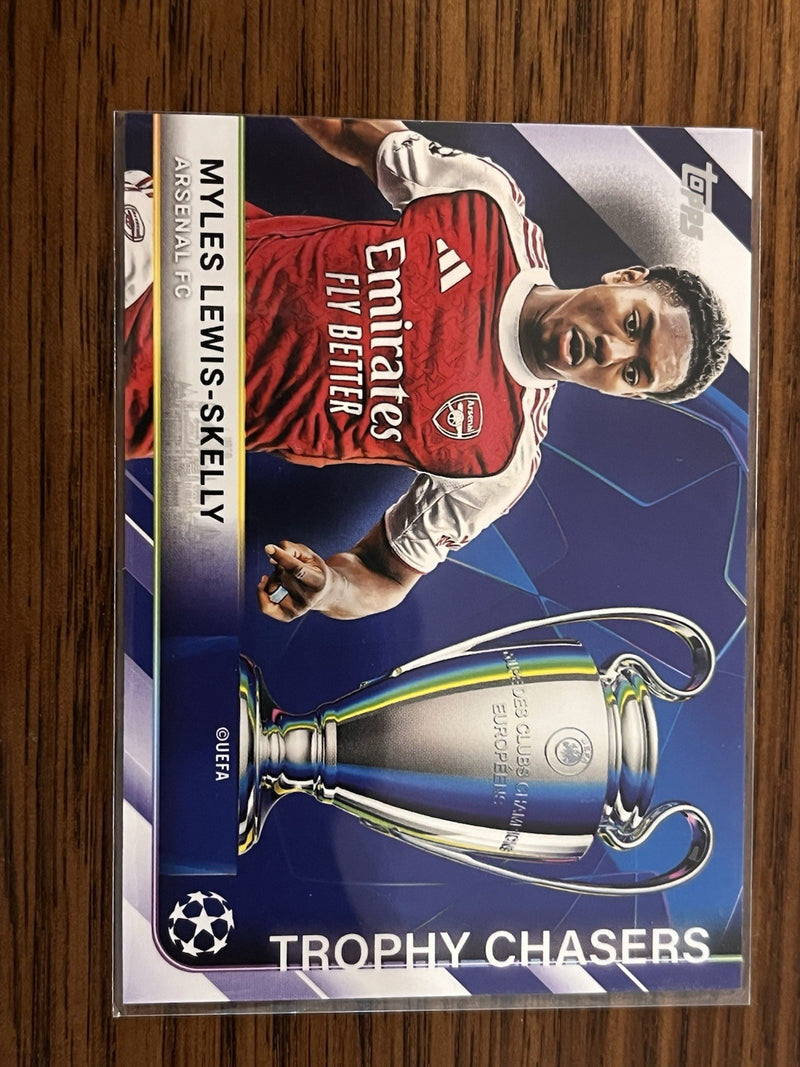 Topps UEFA Champions League Trophy Chasers TC 26 Lewis Skelly Arsenal1