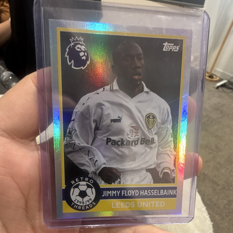 Jimmy Floyd Hasselbaink Retro Threads 1998/99 Topps Premier League 4001