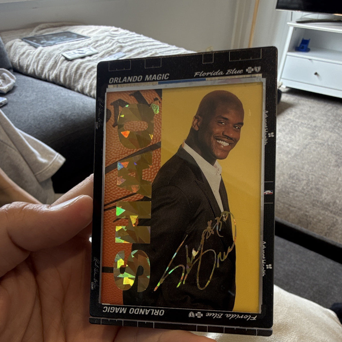 Shaquille O'Neal Shaq The Man w/ custom On Touch #9 /150002