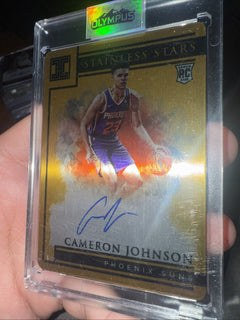 Cameron Johnson Stainless Stars Auto /100