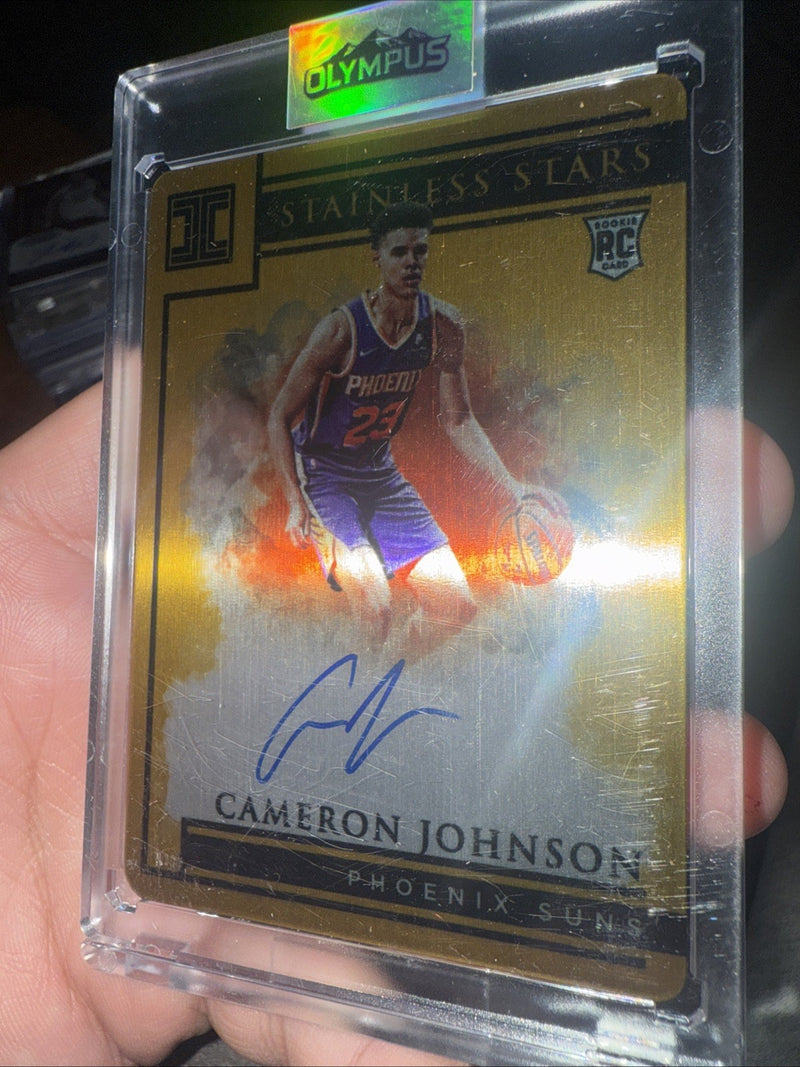 Cameron Johnson Stainless Stars Auto /100