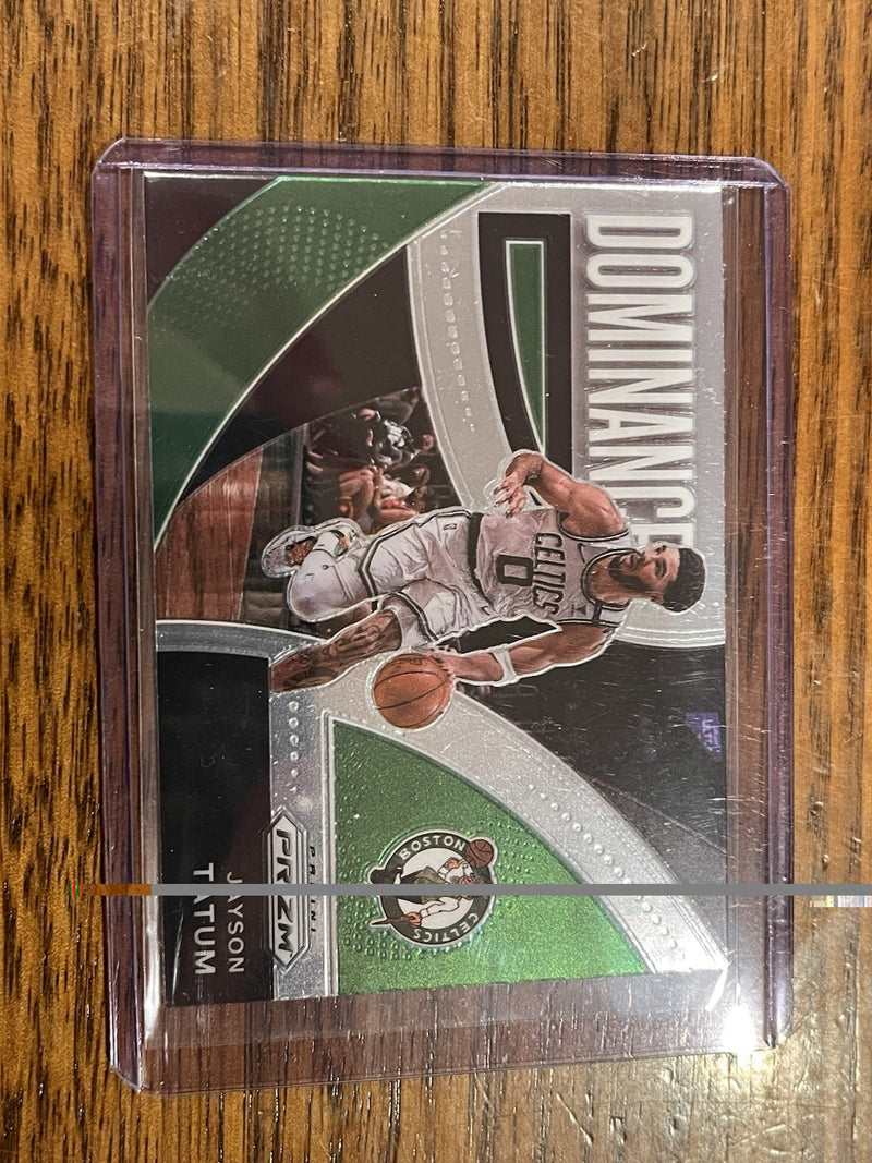 Panini 2021 22 Prizm Dominance Jayson Tatum Boston Celtics No. 51